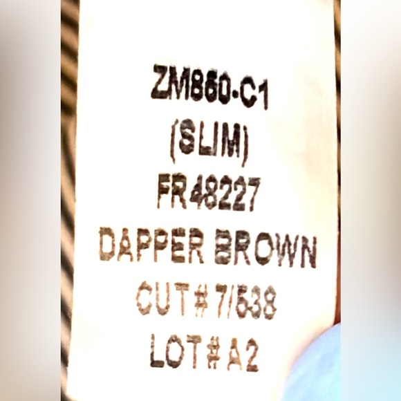 Goodfellow HENNEPIN CHINO Slim Fit Men’s size 33x30 in Dapper Brown - Picture 7 of 8